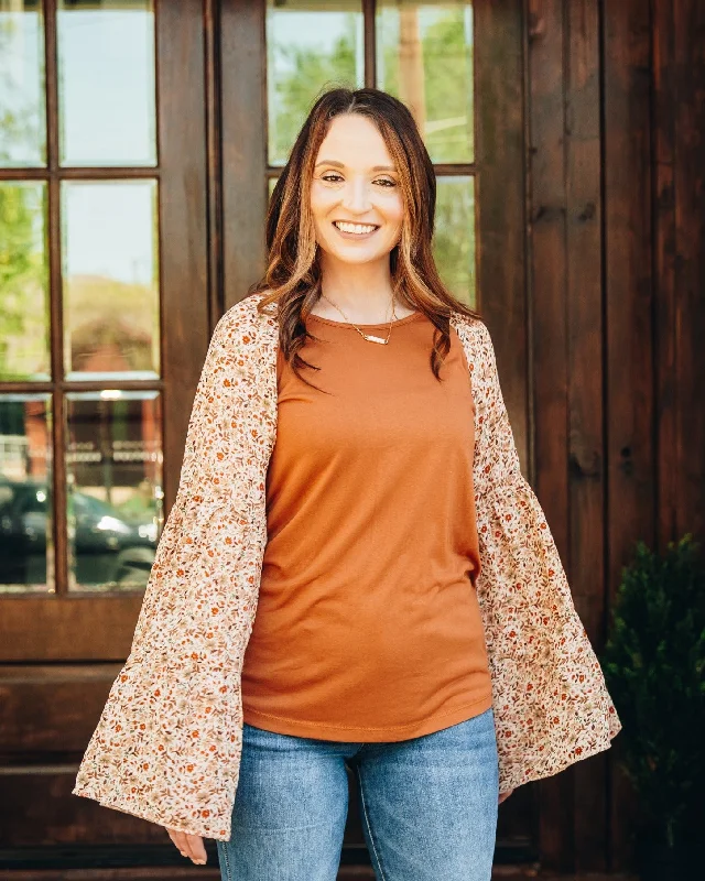 Fun Flower Top Bohemian Women's Free