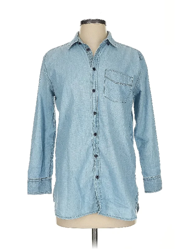 3/4 Sleeve Button-Down Shirt Adventure