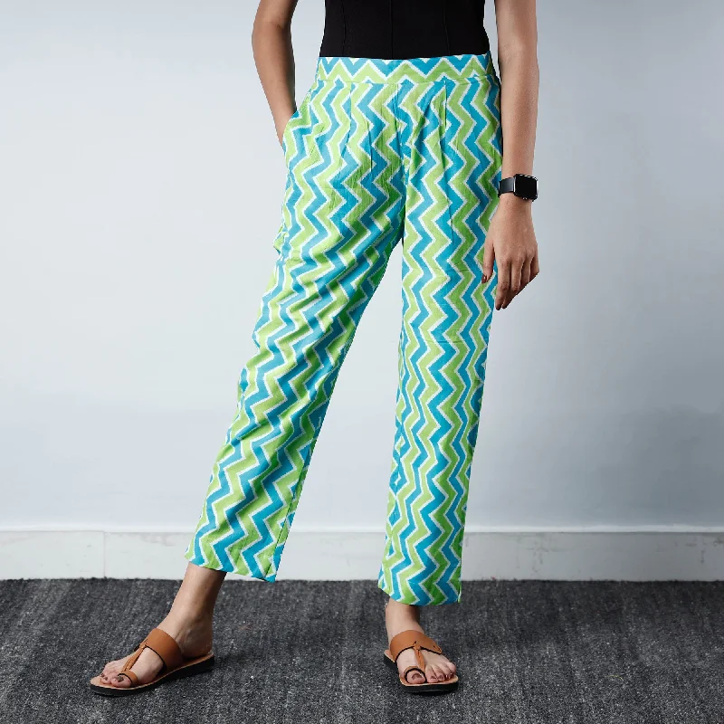 Multicolor - Jaipur Printed Cotton Pant Hip Women's Urban