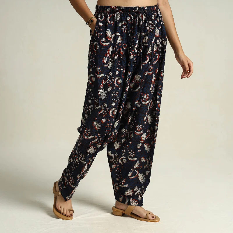 Bagru Block Printed Cotton Elasticated Salwar 05 Scandinavian