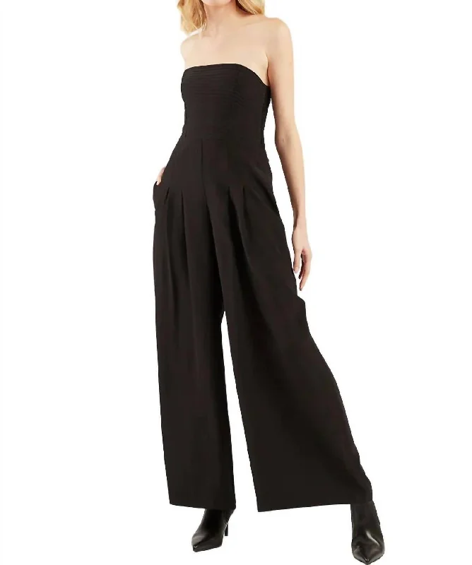 Niki Jumpsuit In Black Stylish Women's Tropical 