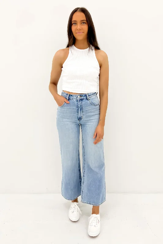 Sailor Jean Scoop Faded Blue Sustainable Organic