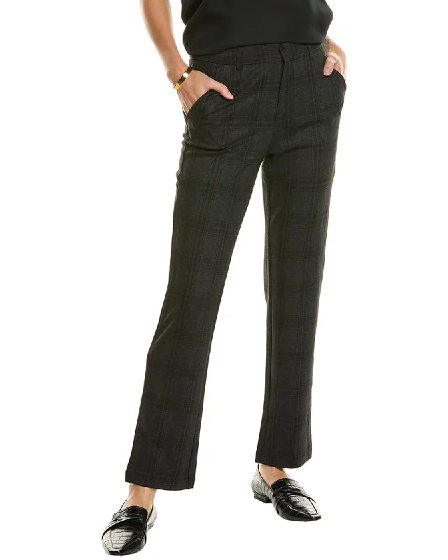 T Tahari High Waist Ankle Straight Pant Youthful Women's Pop