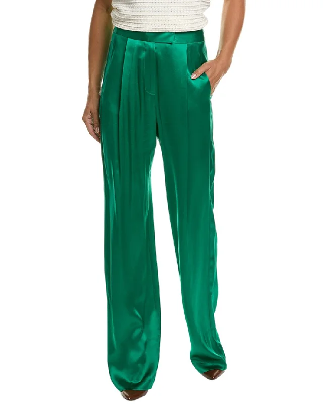THE SEI Silk Wide Leg Pant Geometric