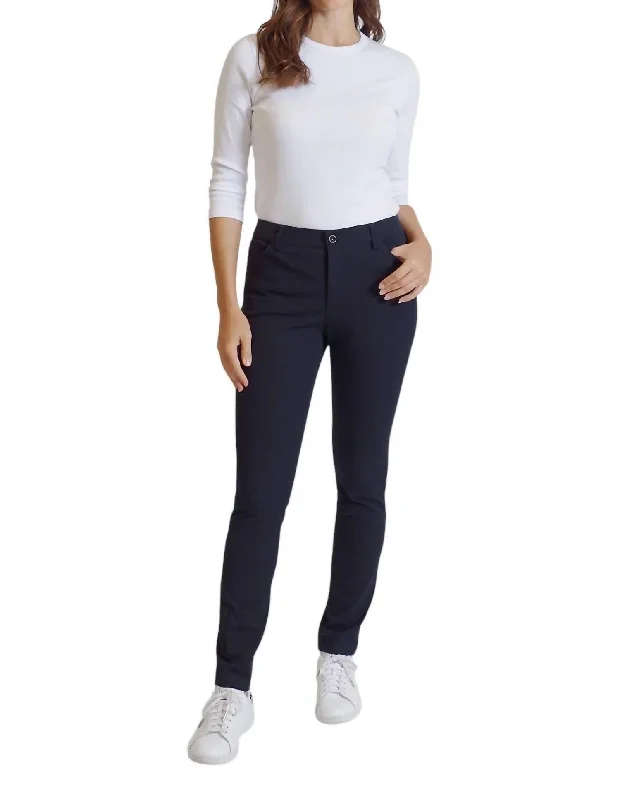 Twiggy Pant In Navy Youthful Women's Anime - inspired