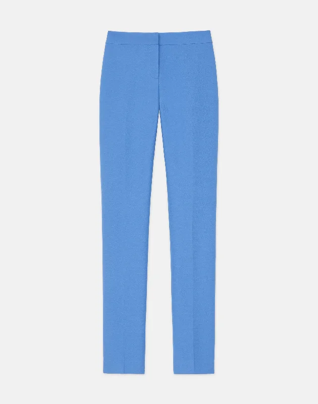 Wool-Silk Crepe Barrow Pant Feminine Women's Style 