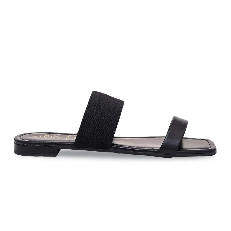 Black Formal Slipper FR8256