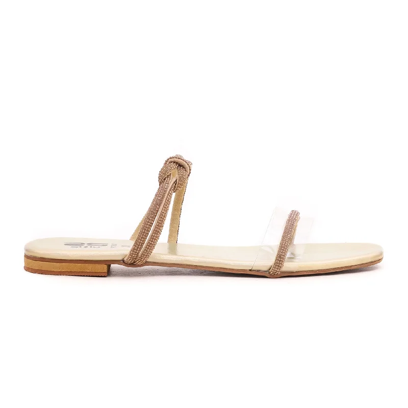 Golden Fancy Slipper FN7610 Open - Lacing Derby Look  