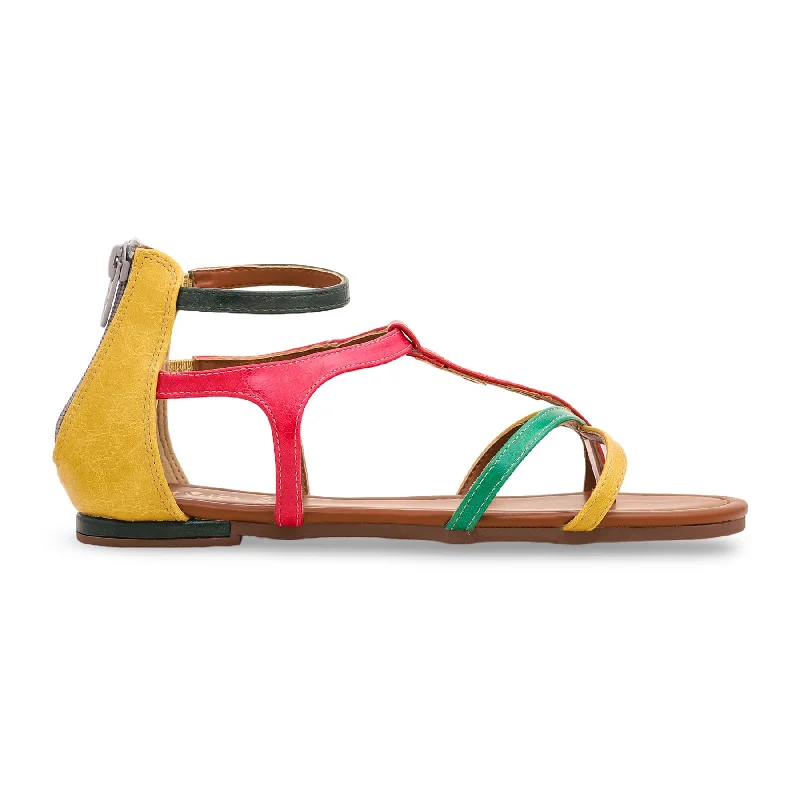 Multy Formal Sandal FR5254 Retro Basketball Sneaker Design  