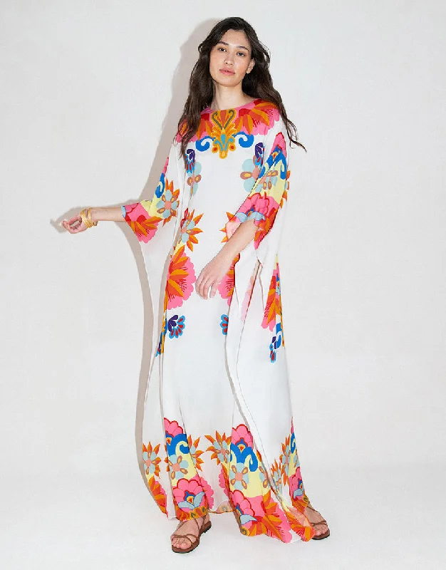 Eloise Viscose Maxi Dress - Soleil Polished Women's Silk