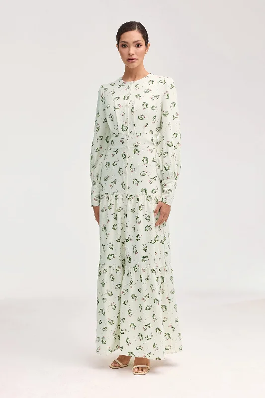Paloma Floral Maxi Dress Refined Women's Velvet