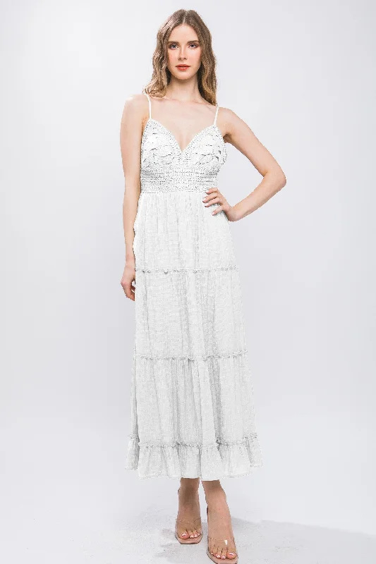 Wild And Free Maxi - White Tough Women's Military - inspired