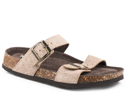 Roper Ladies Delilah Sandal White Vintage Leather - 09-021-06-07-3145 Victorian - Era Boot Style Roper Ladies Delilah Sandal White Vintage Leather - 09-021-06-07-3145 Victorian - Era Boot Style