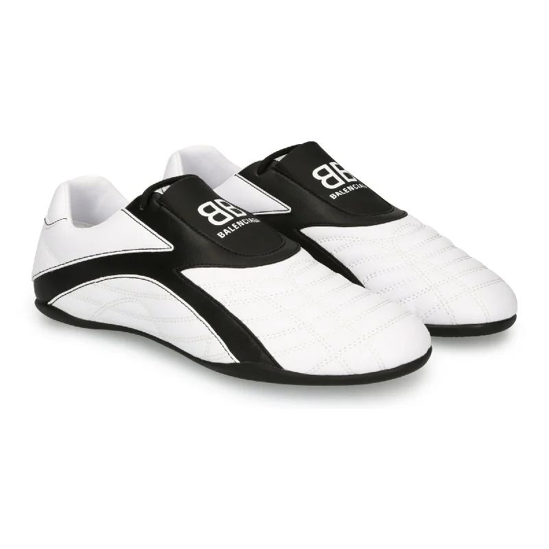 white, black