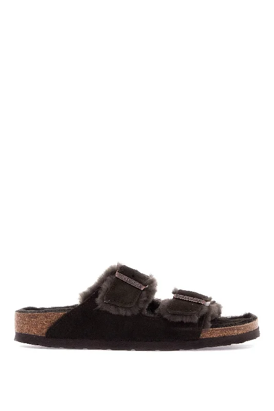 Birkenstock "arizona Shearling Narrow Fit Striped Shoe Style  