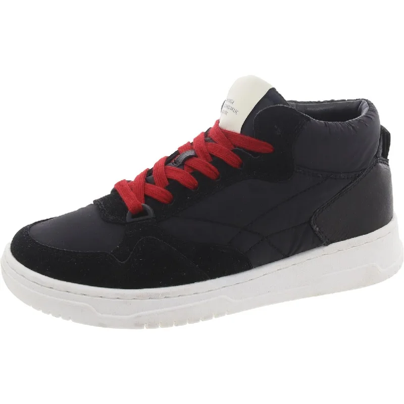 Everett Womens Mixed Media Lace-Up Casual And Fashion Sneakers Athleisure Derby Style Everett Womens Mixed Media Lace-Up Casual And Fashion Sneakers Athleisure Derby Style