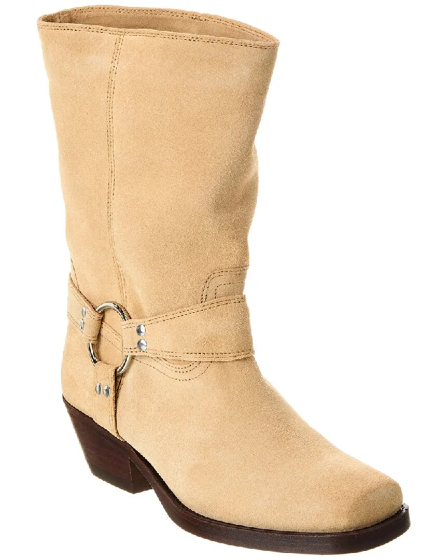 Isabel Marant Antya Suede Boot Ivy League Loafer Look 