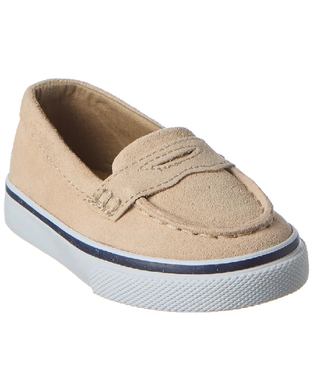 Janie and Jack Suede Penny Loafer Sneaker Chunky Platform Sneaker Style  