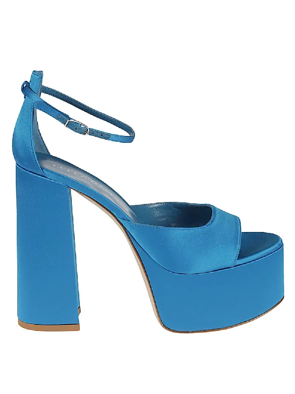 Lella Baldi Women's Sandals blue Moccasin Soft - Sole Style  