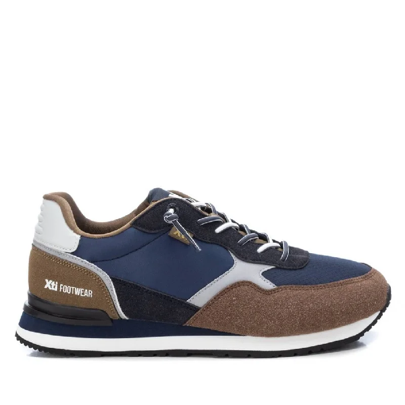 Men's Sneakers By XTI Open - Lacing Derby Look  
