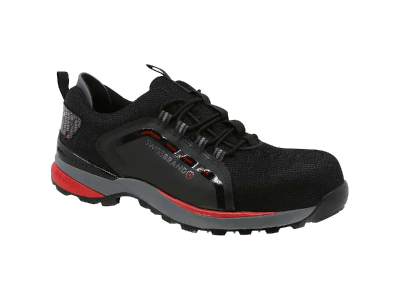 Swissbrand Men's Work Shoes Vaud Quick - Dry Hiking Shoe Style   