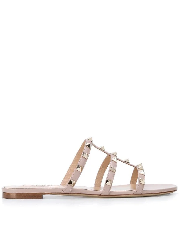 Valentino Garavani Women's Sandals Powder Athleisure Derby Style  