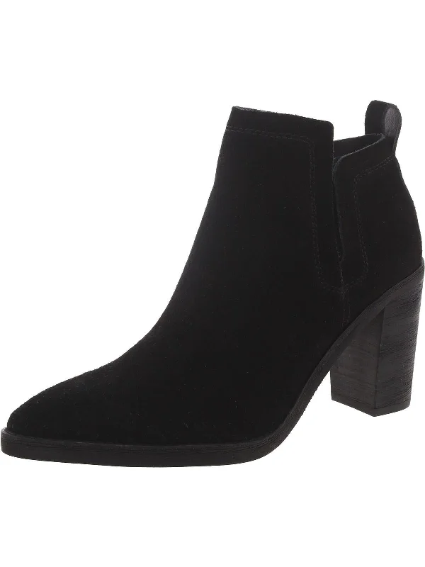 Womens Leather Almond Toe Ankle Boots Vintage Oxford Appeal 