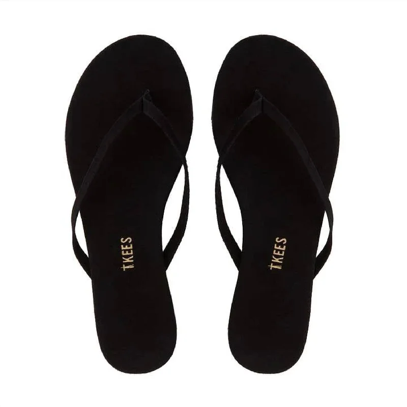 Women's Lily Suede Sandal In Licorice Root Memory - Foam Slipper Look  