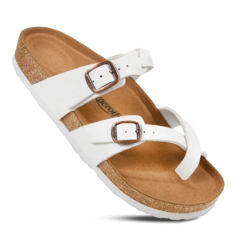 Aerothotic - Irenic Women’s Strappy Slide Sandals