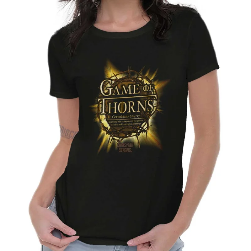 Game of Thorns Ladies T Shirt Practical Women's Multi - 