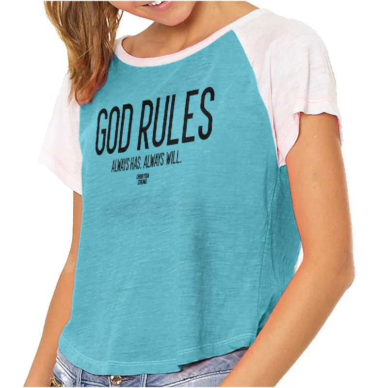 God Rules Vintage T Shirts Geometric