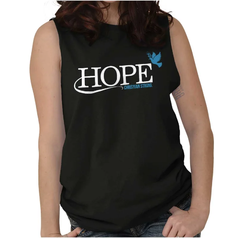 Hope Sleeveless T-Shirt Athletic Women's 