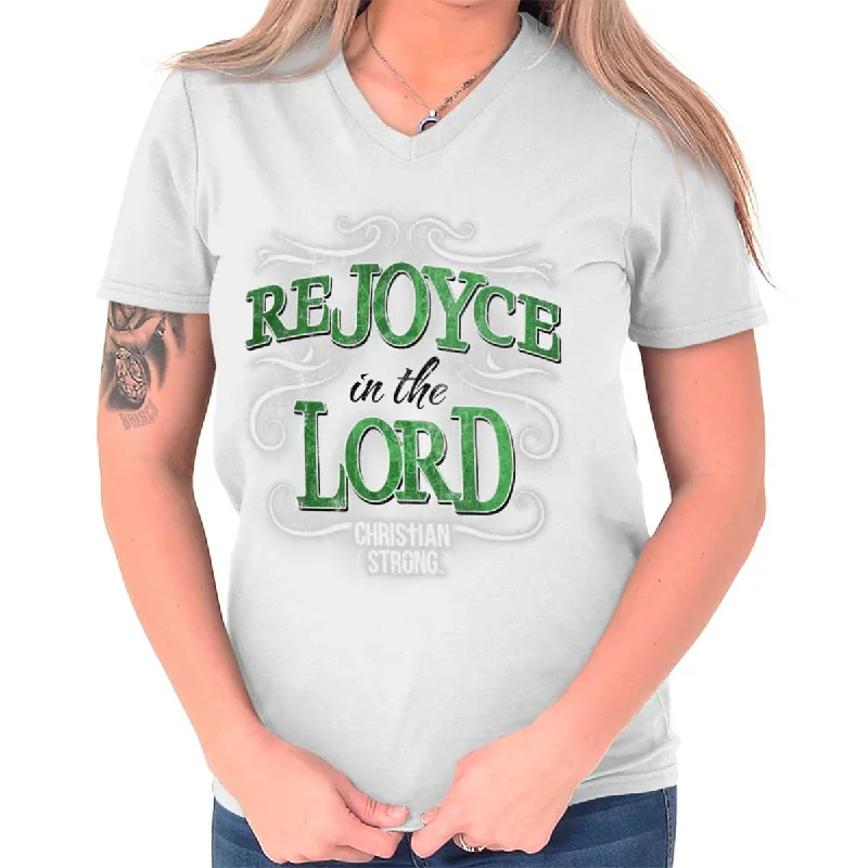 Rejoyce V-Neck T Shirt Confident Women's Power