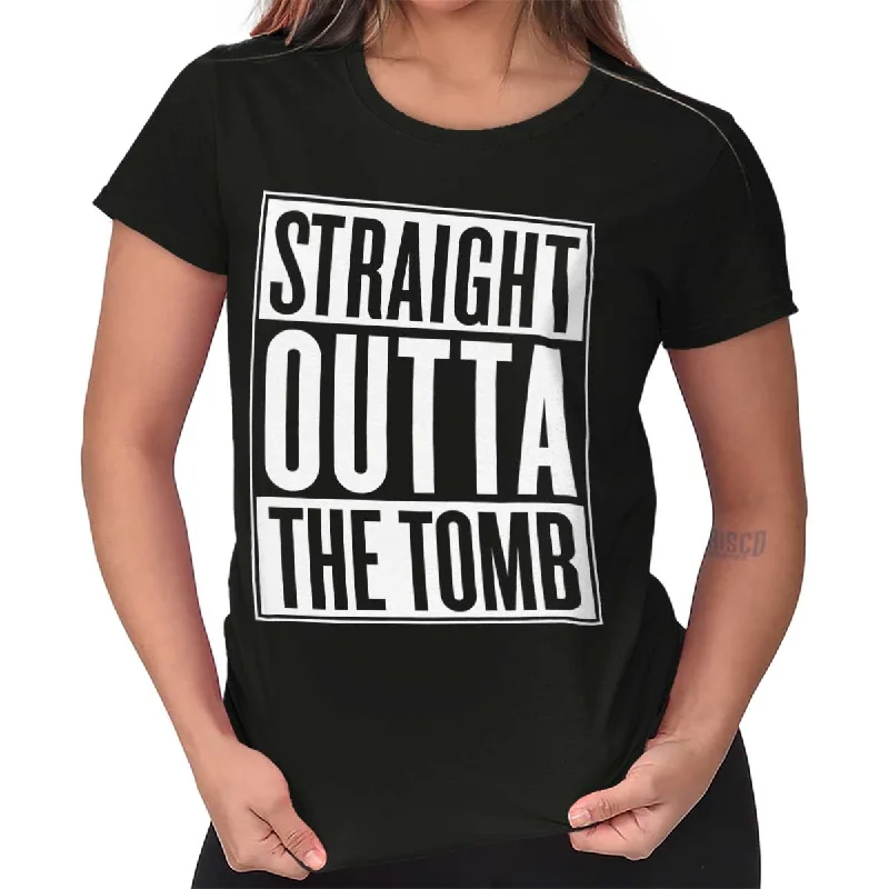Straight Outta The T Ladies T Shirt Cozy Women's Winter