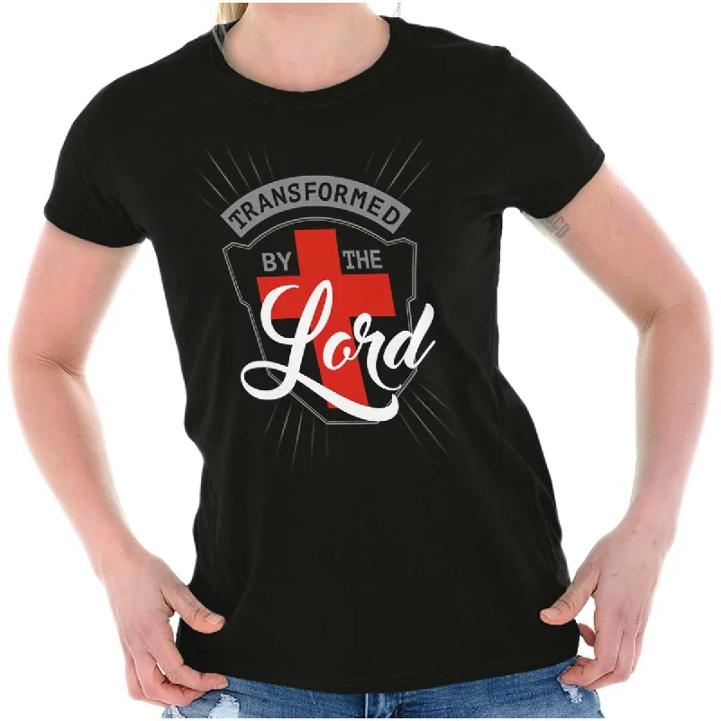 Transformed By The Lord Ladies T Shirt purpose
