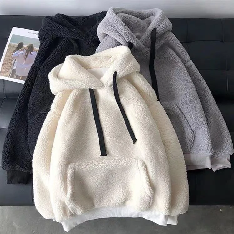 Adam Fluffy Hoodies Stylish Women's Tropical 