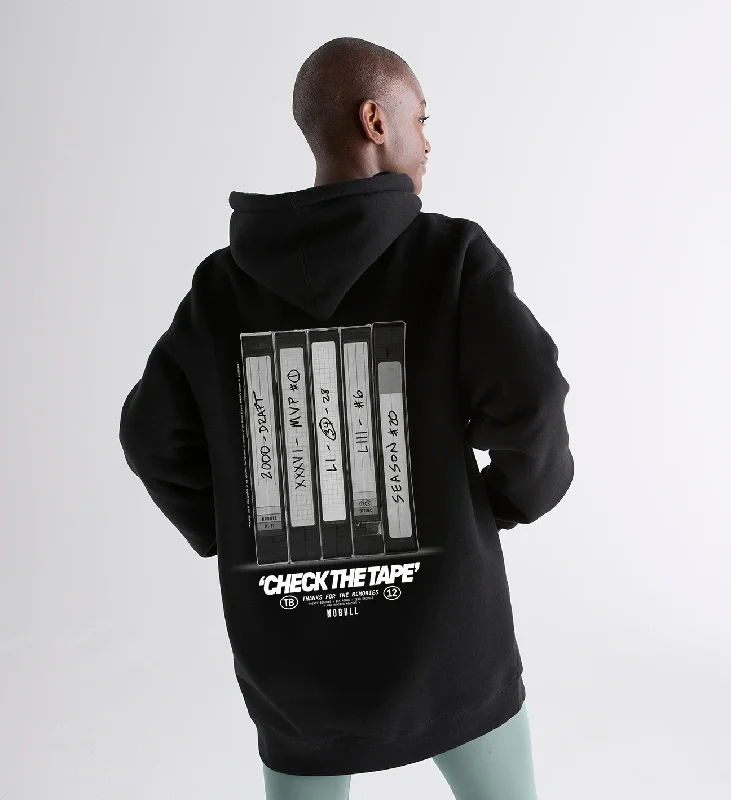 Check the Tape Hoodie Youthful Women's Pop
