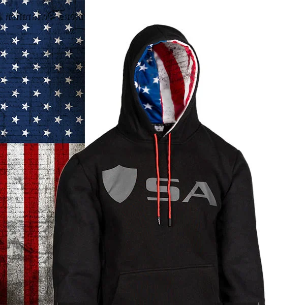 Classic Lined Hoodie | American Flag purpose