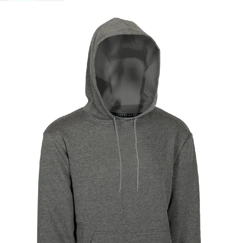 Classic Lined Hoodie | Dark Heather Grey French