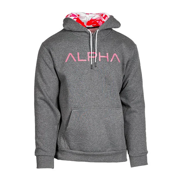 Classic Lined Hoodie| Pink Military Camo | AD PreOrder Compression