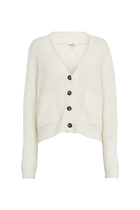 Claudia V-Cardigan W. Pockets - Birch Sophisticated Women's 