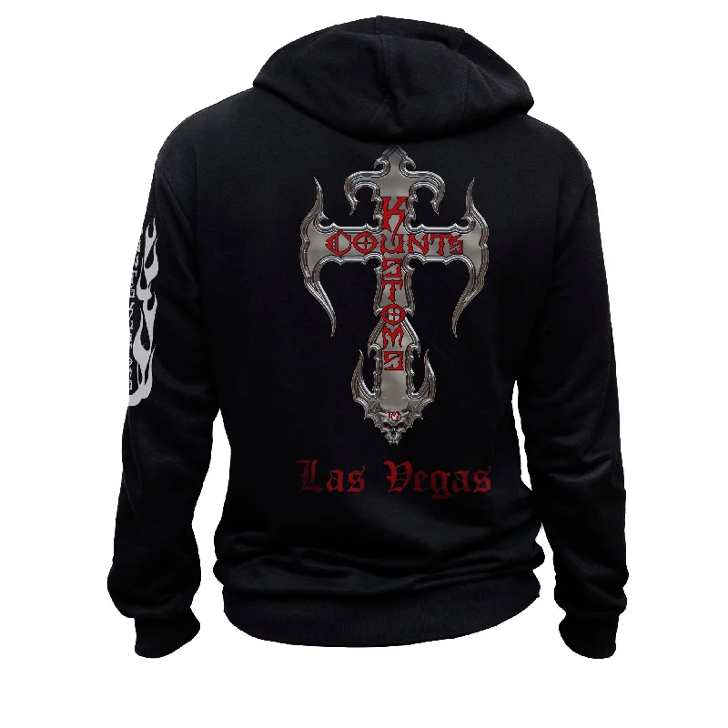 Count's Kustoms 1-ARM Bandit Pullover Hoodie Sweatshirt Unisex Relaxed Women's 