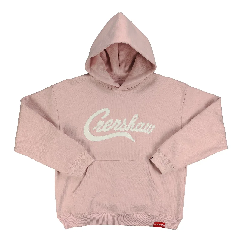 Crenshaw Hoodie - Pink/White Refined Women's 