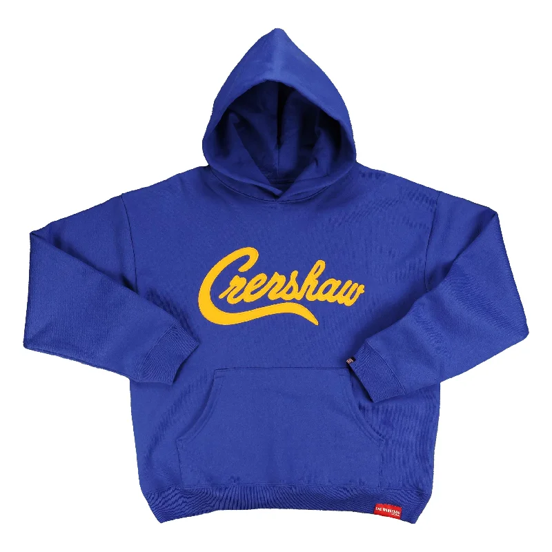Crenshaw Hoodie - Royal Blue/Gold Dapper Women's 1920S