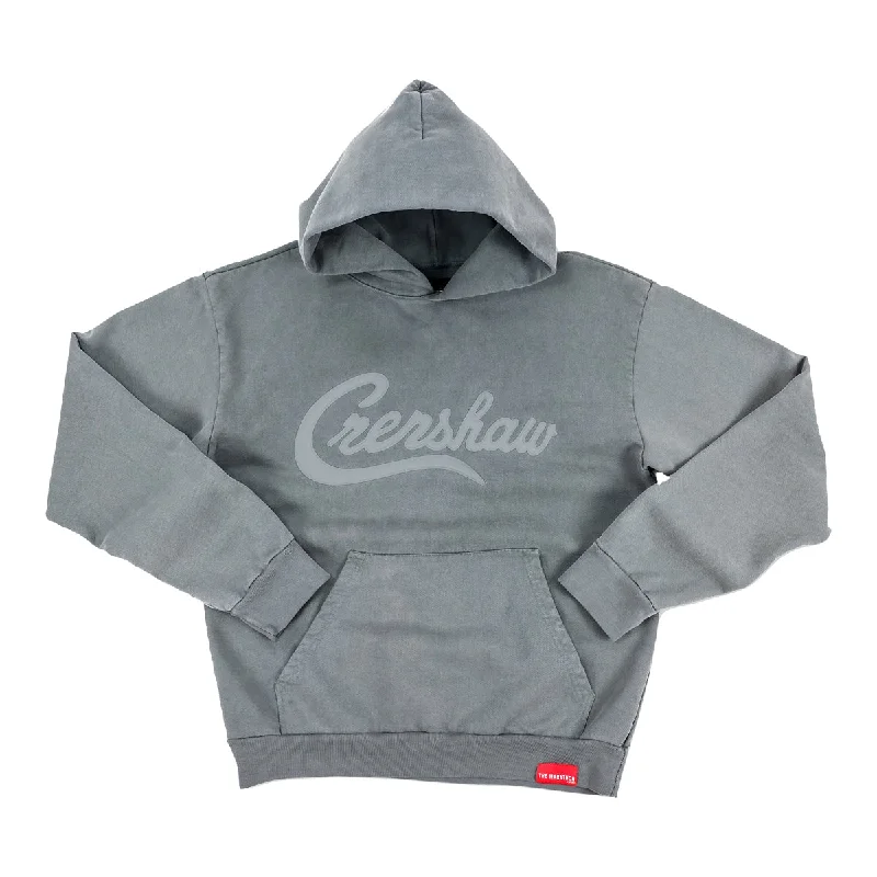 Crenshaw Hoodie (Stealth Collection) - Slate Grey/Slate Grey Vintage Women's 1970S 