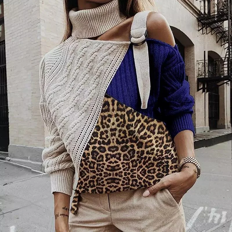 Cresta Colour Block Sweaters Disco