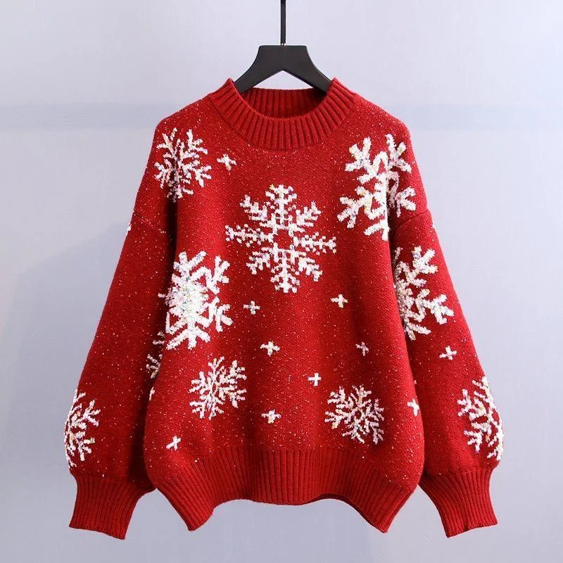 Flakes Woolen Sweater purpose