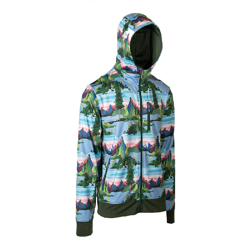 Full Zip Performance Hoodie | Alpine Digi PreOrder Minimalist Women's Casual
