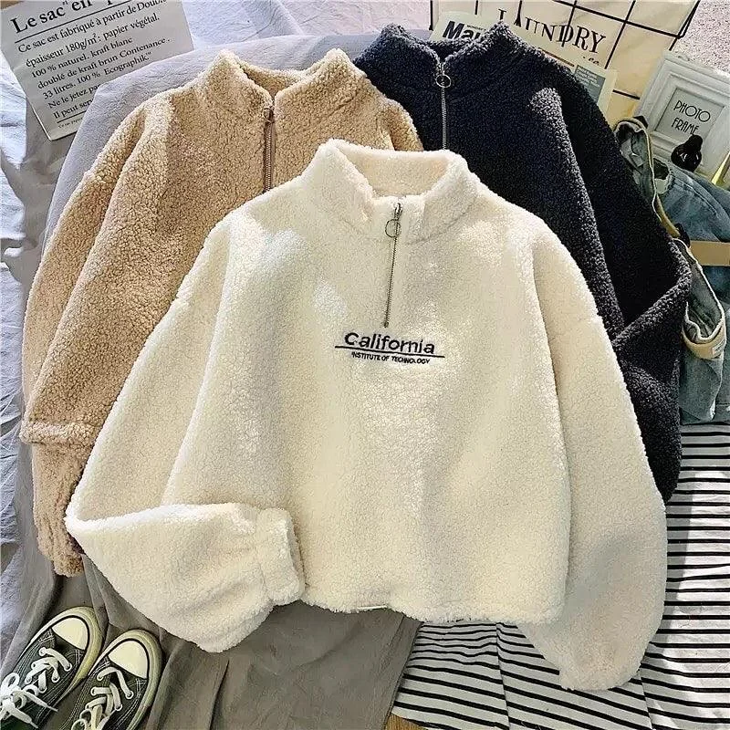 Gauster Fuzzy Sweatshirt Business