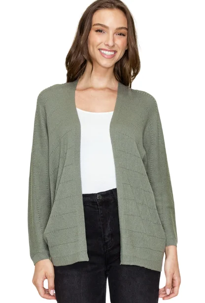 Go Around Cardigan Polished Women's Silk